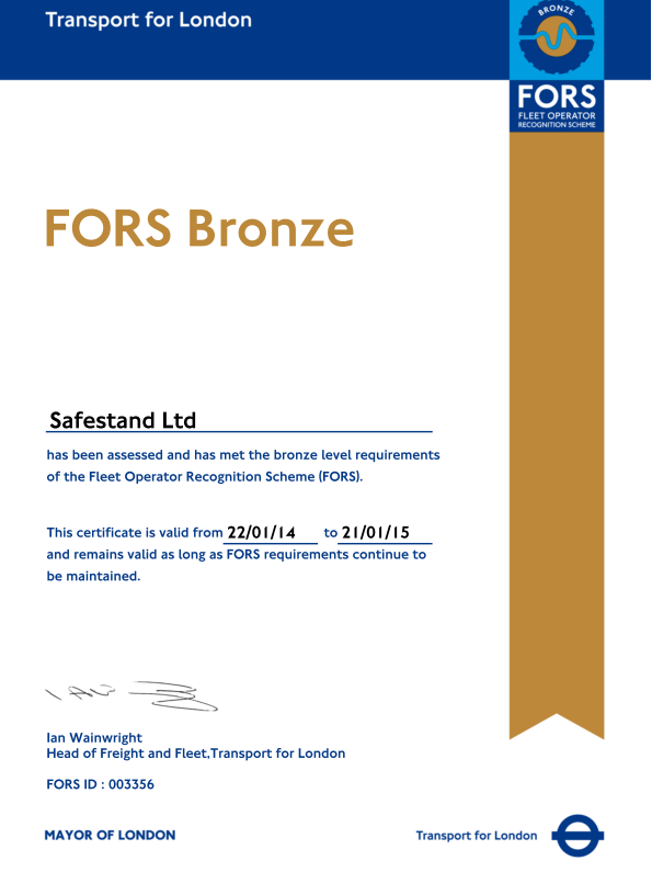 Fors Certificate